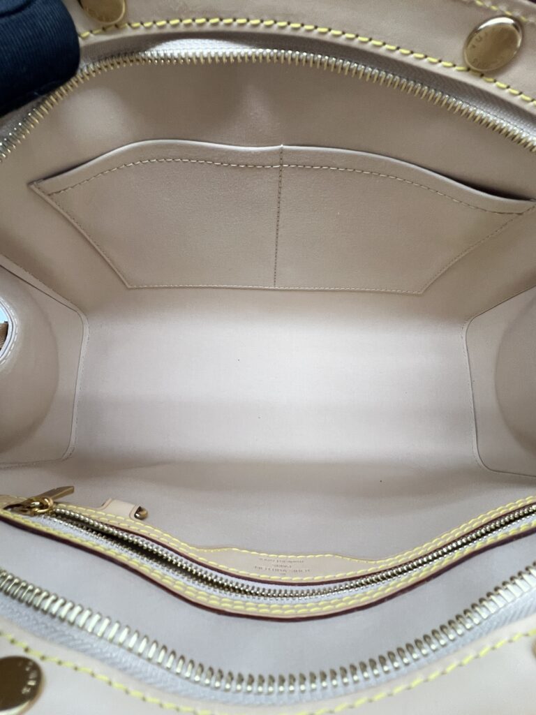 Louis Vuitton Brea MM Vernis Yellow GHW
