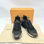 Louis Vuitton Runaway Sneaker Monogram Mesh Suede Noir