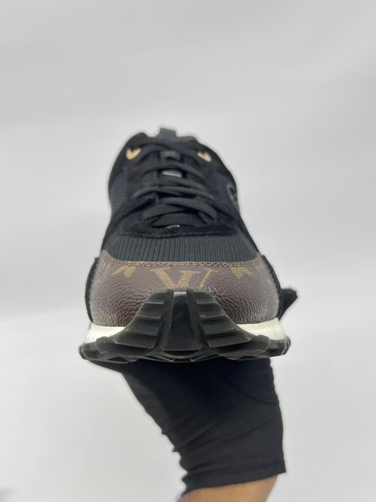 Louis Vuitton Runaway Sneaker Monogram Mesh Suede Noir