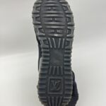 Louis Vuitton Runaway Sneaker Monogram Mesh Suede Noir