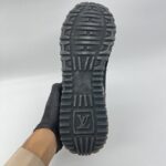 Louis Vuitton Runaway Sneaker Monogram Mesh Suede Noir