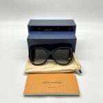 Louis Vuitton Sunglasses Icon Cat Eye Z1733E Black GHW