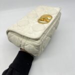 Dior Medium Caro Macrocannge White GHW