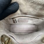 Dior Lady Dior Mini Supple Dark Beige GHW