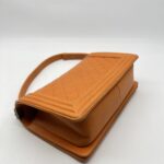 Chanel Boy 25 Lambskin Orange RHW
