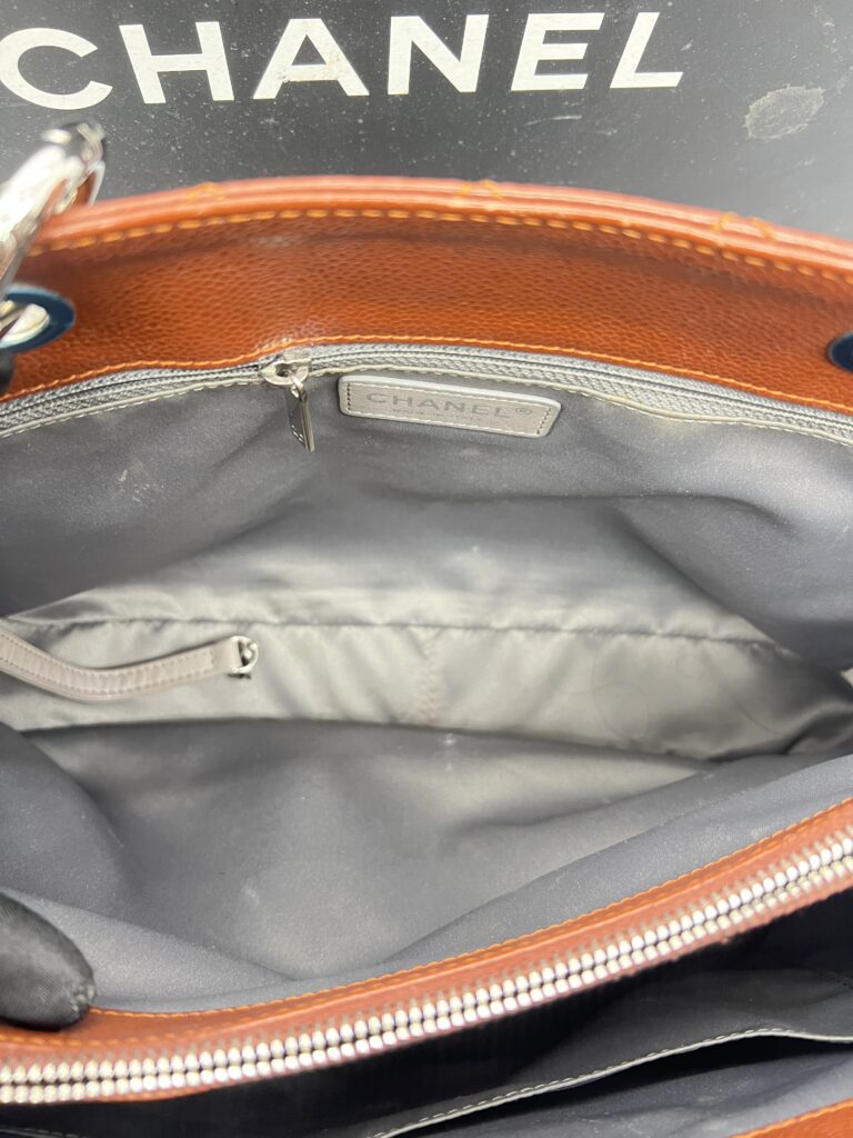Chanel GST Caviar Brown Cognac SHW