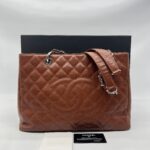 Chanel GST Caviar Brown Cognac SHW