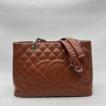 Chanel GST Caviar Brown Cognac SHW