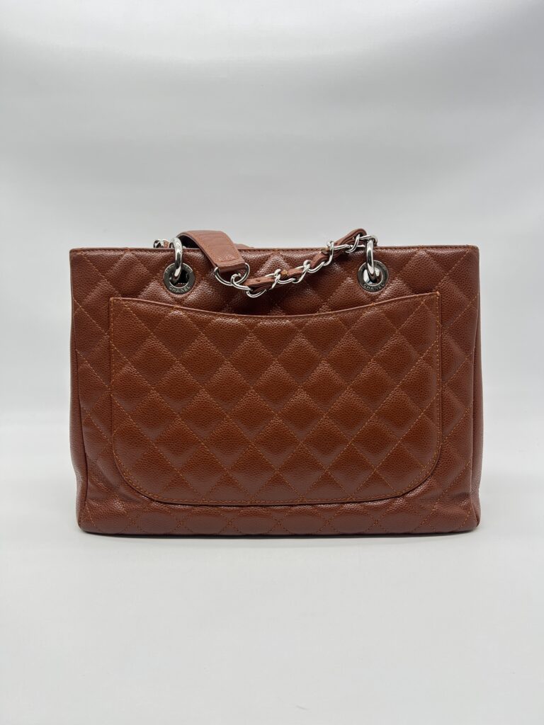 Chanel GST Caviar Brown Cognac SHW