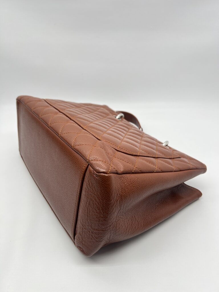 Chanel GST Caviar Brown Cognac SHW