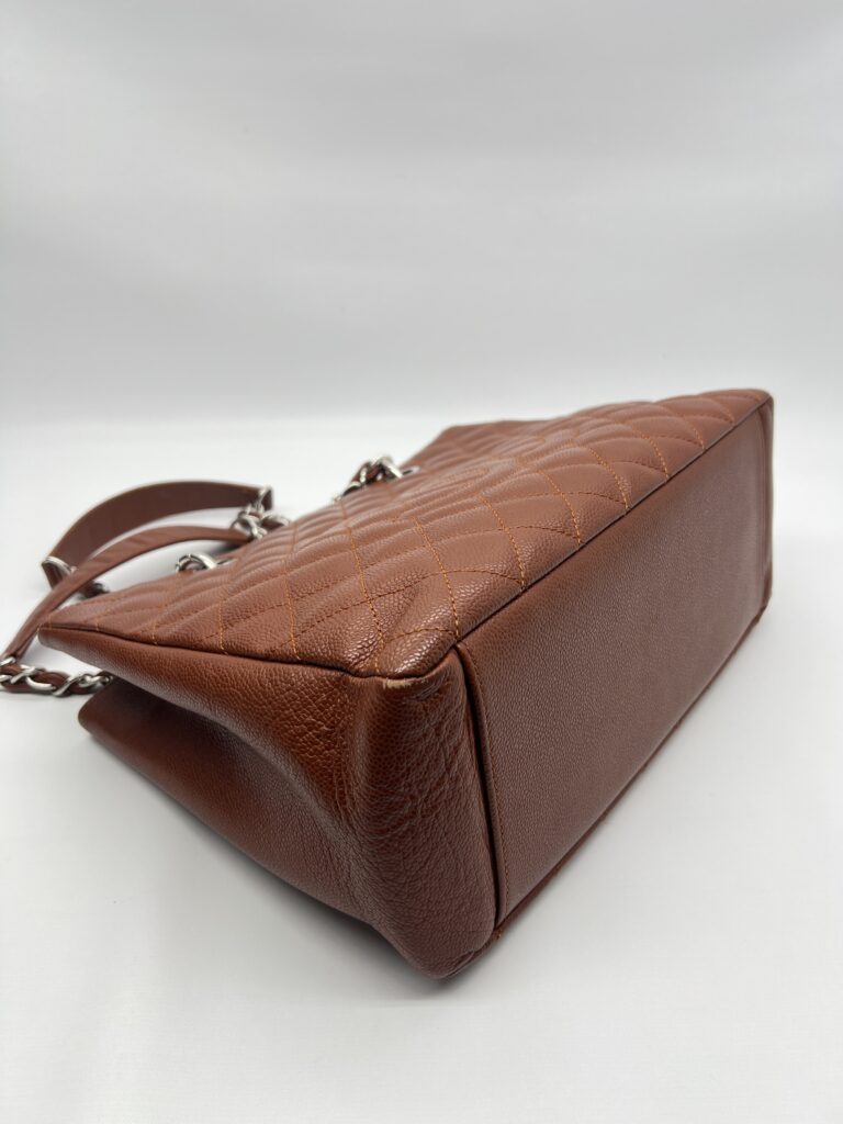 Chanel GST Caviar Brown Cognac SHW