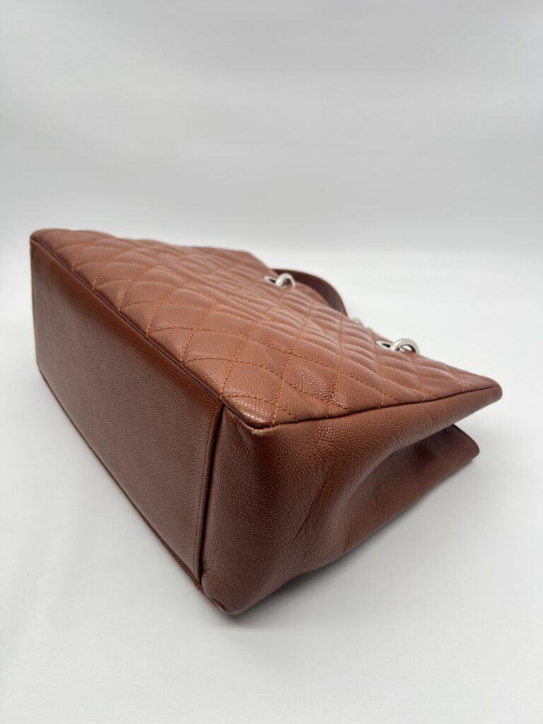 Chanel GST Caviar Brown Cognac SHW
