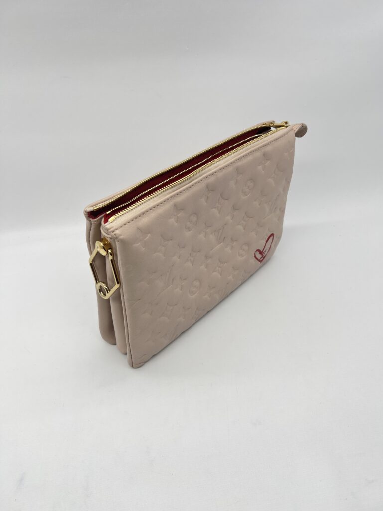 Louis Vuitton Coussin PM Fall In Love Embossed Lambskin Pink GHW