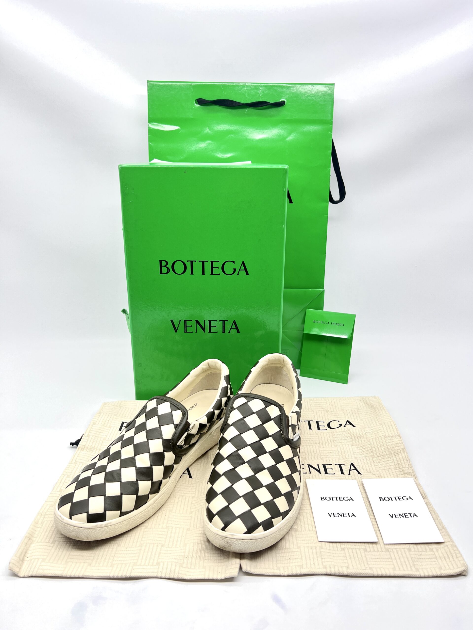 Bottega Veneta Sawyer Slip On Sea Salt Khaki