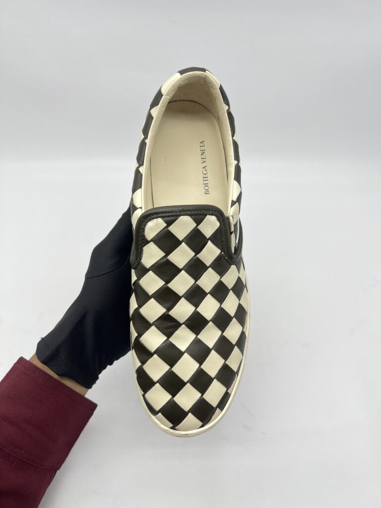 Bottega Veneta Sawyer Slip On Sea Salt Khaki