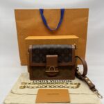 Louis Vuitton Dauphine MM Monogram Reverse GHW