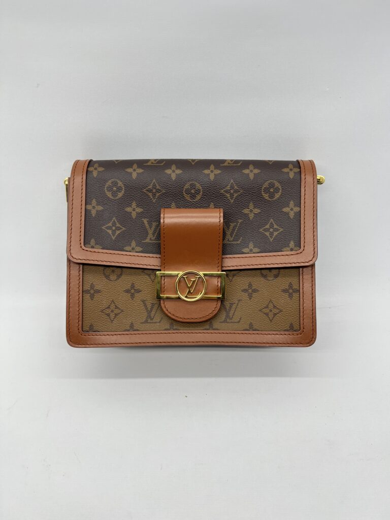 Louis Vuitton Dauphine MM Monogram Reverse GHW