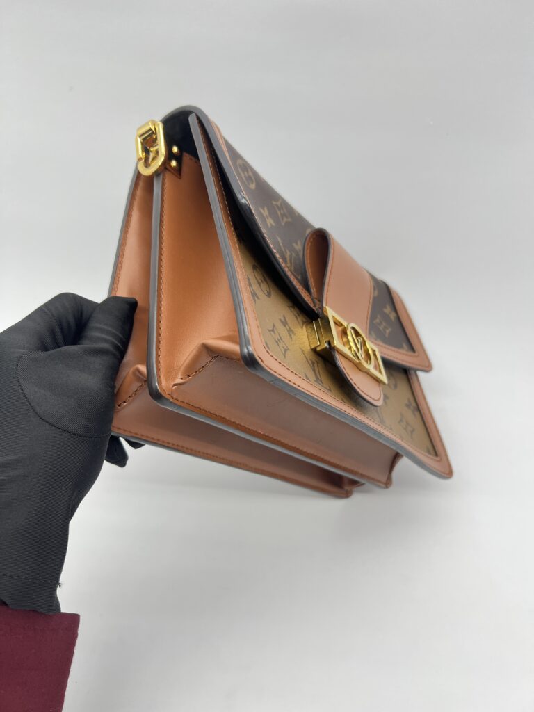 Louis Vuitton Dauphine MM Monogram Reverse GHW