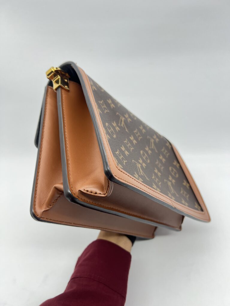 Louis Vuitton Dauphine MM Monogram Reverse GHW