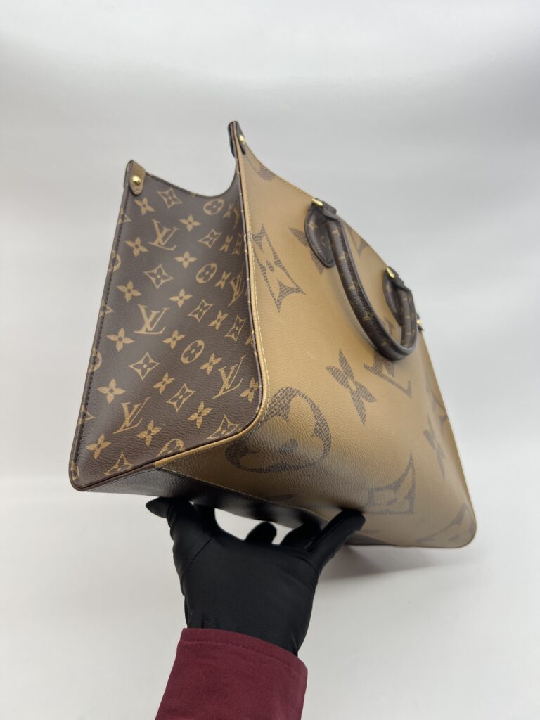 Louis Vuitton On The Go MM Giant Monogram Reverse GHW