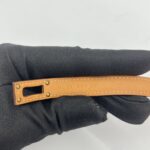 Hermes Kelly Bracelets Double Tour Swift Orange GHW