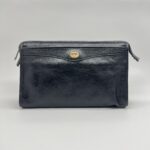 Gucci Interlocking GG Clutch Black GHW