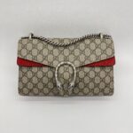 Gucci Dionysus GG Supreme Suede Red SHW