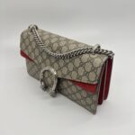 Gucci Dionysus GG Supreme Suede Red SHW