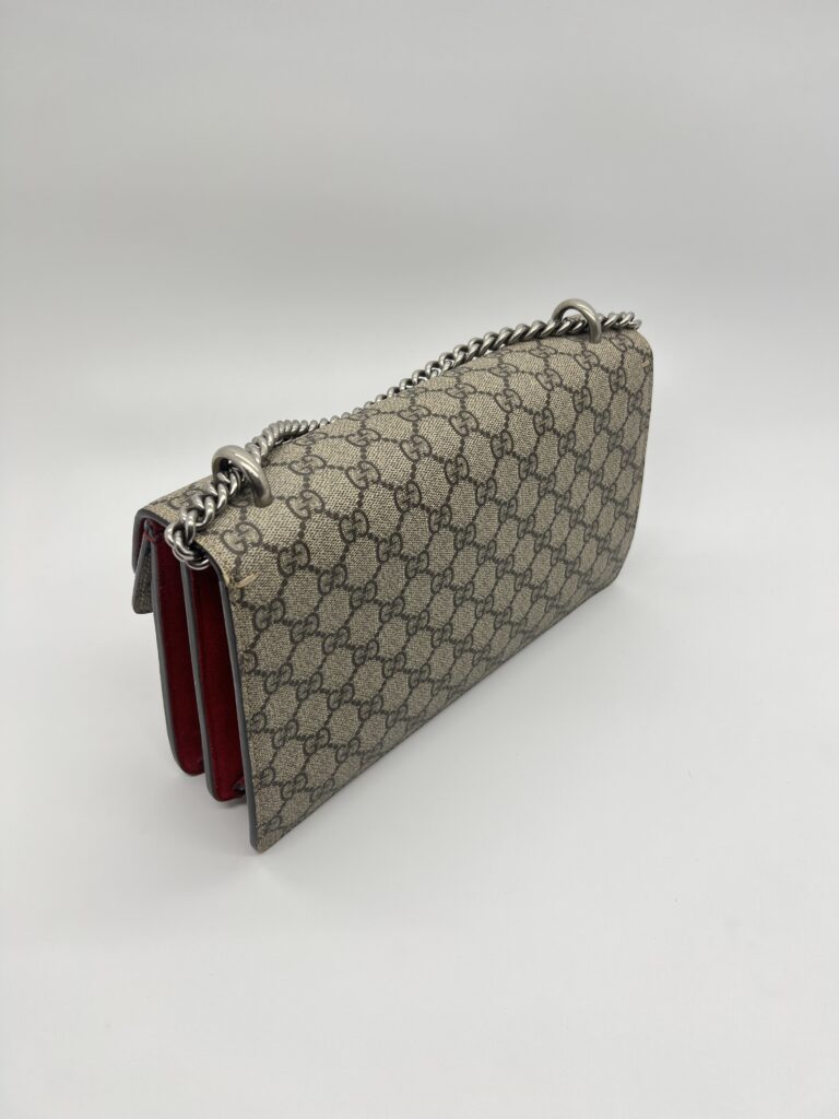 Gucci Dionysus GG Supreme Suede Red SHW
