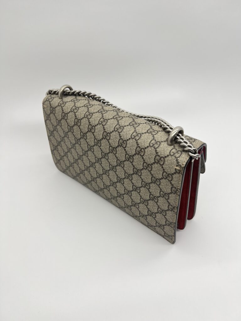 Gucci Dionysus GG Supreme Suede Red SHW