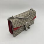 Gucci Dionysus GG Supreme Suede Red SHW