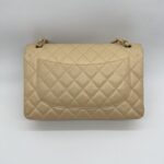 Chanel Classic Jumbo D FLap Caviar Beige GHW