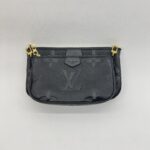 Louis Vuitton Multi Pochette Monogram Empreinte Black GHW