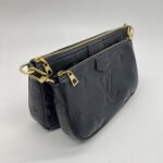 Louis Vuitton Multi Pochette Monogram Empreinte Black GHW
