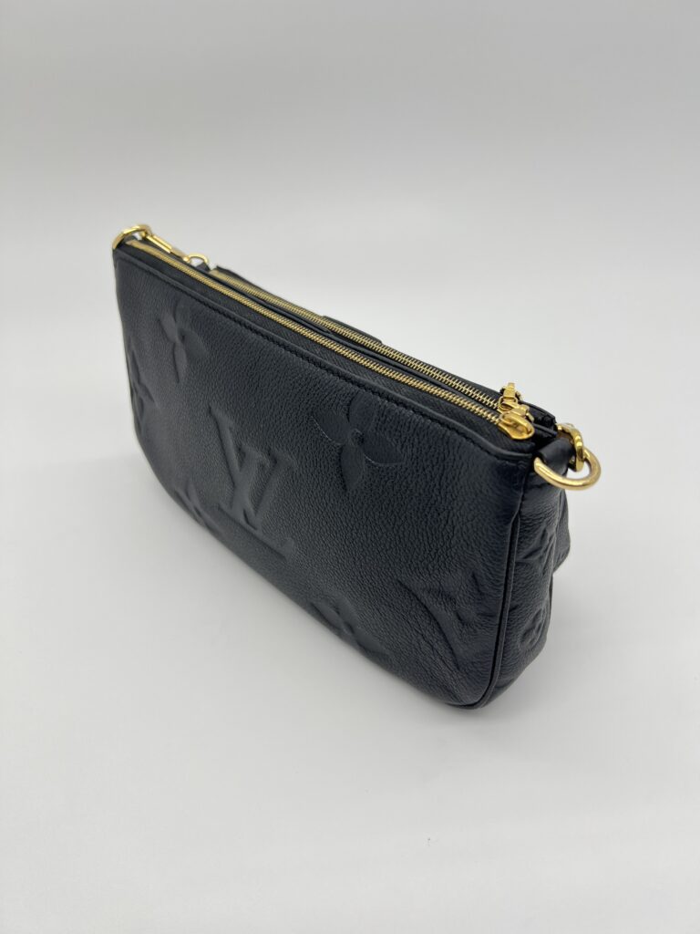 Louis Vuitton Multi Pochette Monogram Empreinte Black GHW