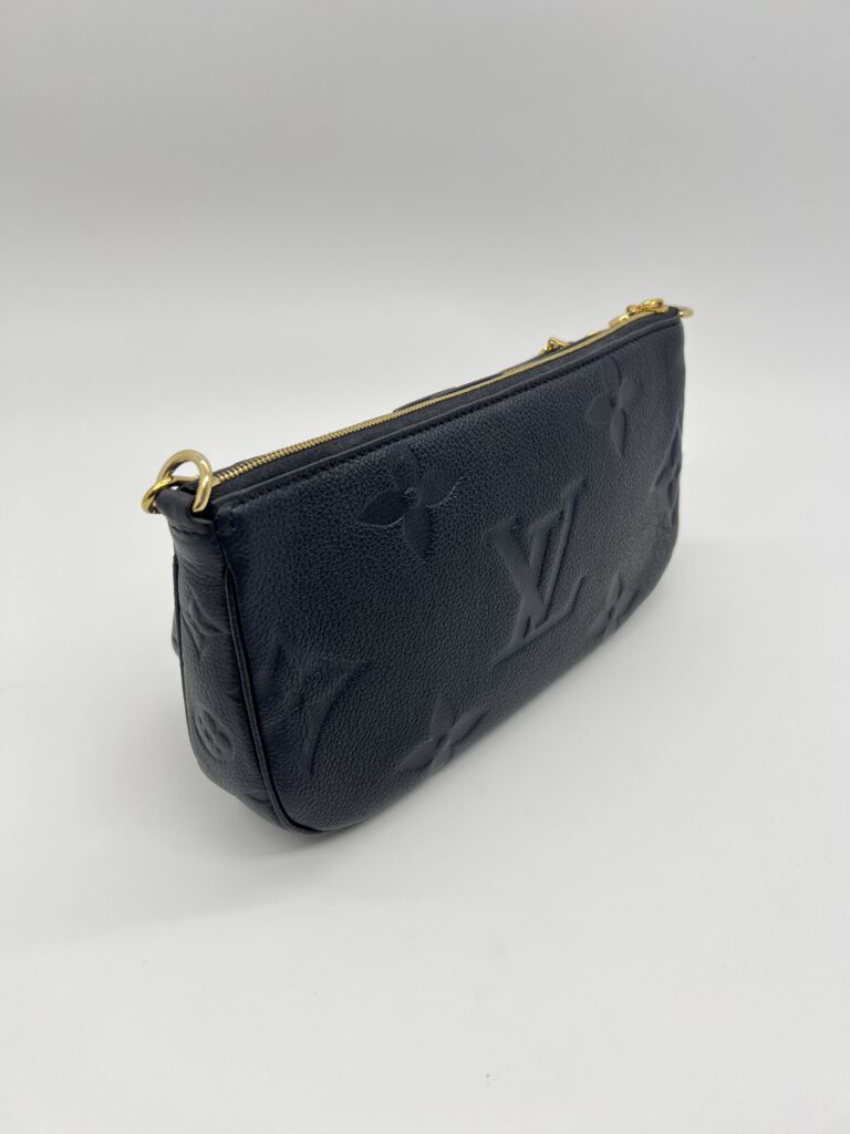 Louis Vuitton Multi Pochette Monogram Empreinte Black GHW