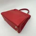 Hermes Kelly 25 Togo Rouge GHW