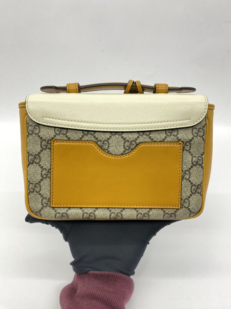 Gucci Padlock GG Supreme Ivory Saffran GHW