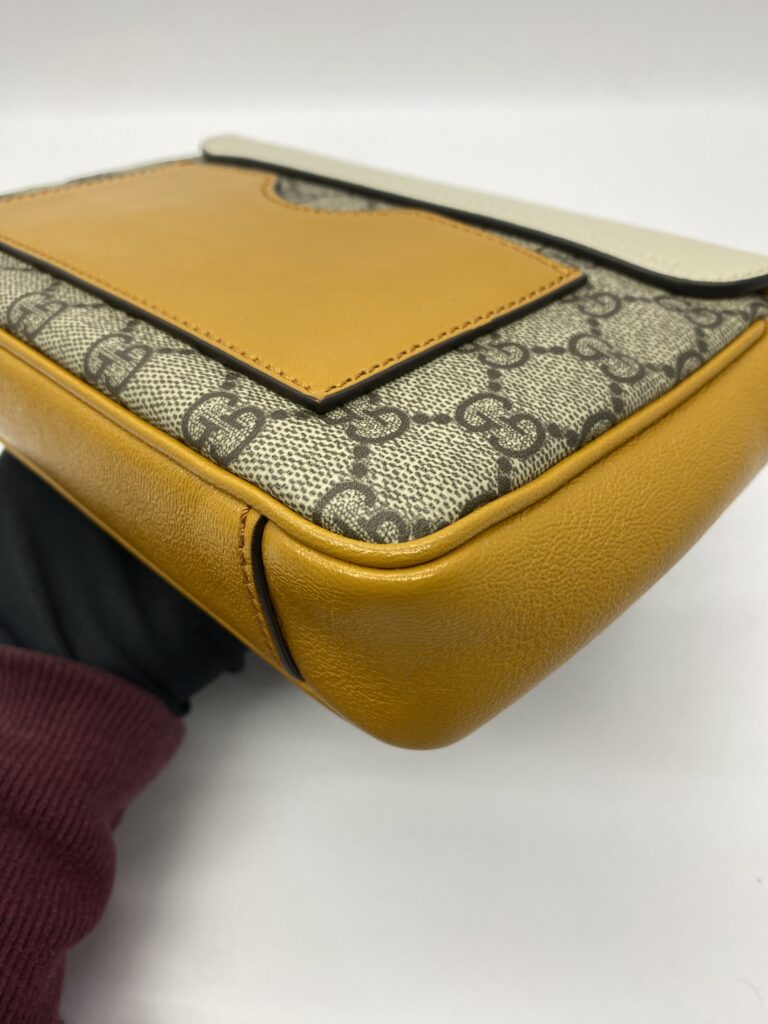 Gucci Padlock GG Supreme Ivory Saffran GHW