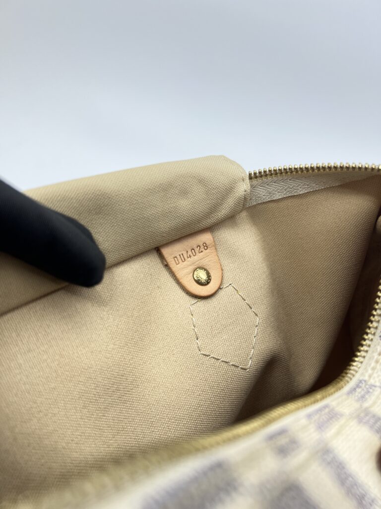 Louis Vuitton Speedy 35 Damier Azur GHW