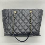 Chanel Shopping Tote Bag Cavier Black GHW