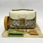 Gucci Padlock GG Supreme Ivory Saffran GHW