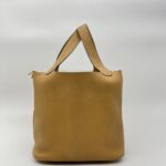 Hermes Pitcoin 22 Clemence Biscuit GHW