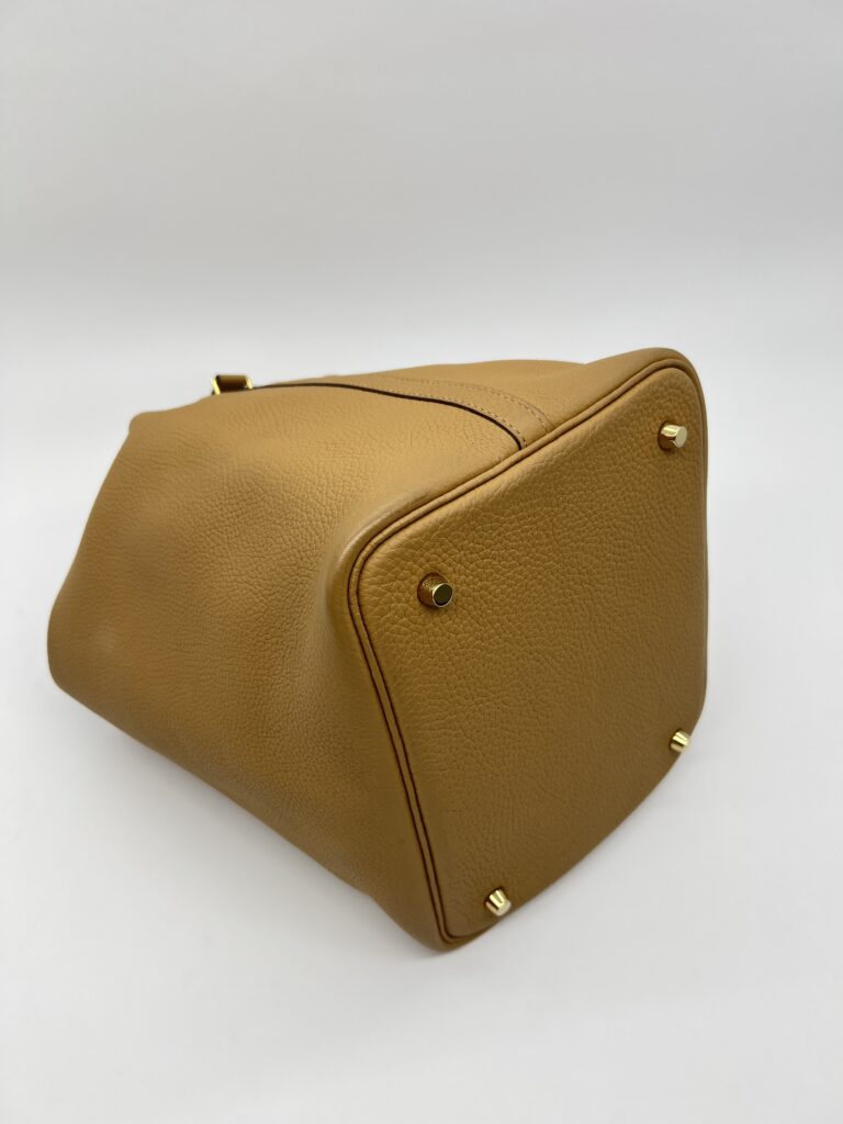 Hermes Pitcoin 22 Clemence Biscuit GHW