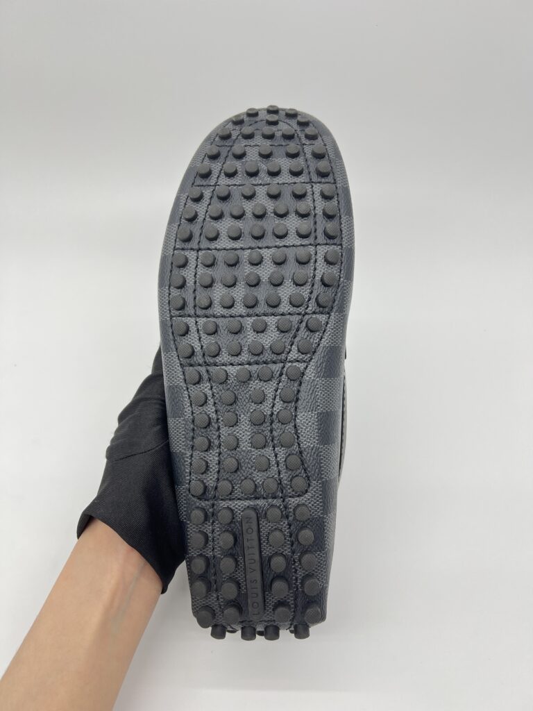 Louis Vuitton Hockenheim Moccasin Damier Graphite Black SHW