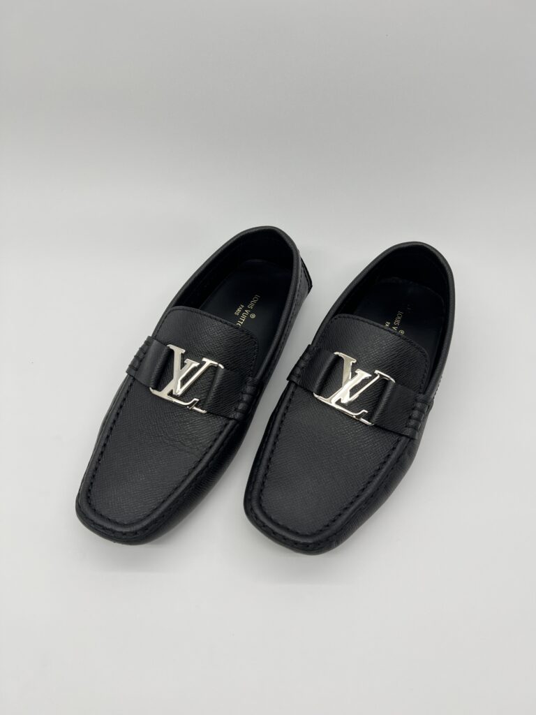 Louis Vuitton Monte Carlo Moccasins Black SHW