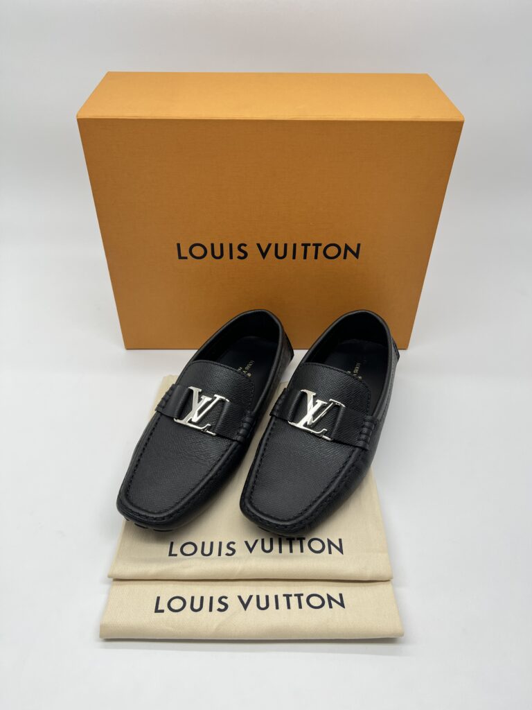 Louis Vuitton Monte Carlo Moccasins Black SHW