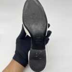 Chanel Camellia Mary Janes White Black
