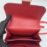 Hermes Constance 18 Evercolor Rouge De Coeur/Rouge VF PBHW
