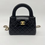 Chanel Mini Kelly Black GHW